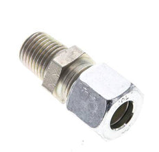 1/4'' NPT Male x 10L Zinc plated Steel Straight Cutting Ring 315 Bar DIN 2353 [2 Pieces]