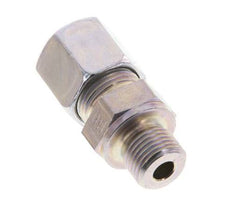 G 1/8'' Buitendraad x 8LL Verzinkt Stalen Rechte Snijring Koppeling 100 Bar DIN 2353