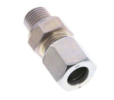 G 1/8'' Buitendraad x 8LL Verzinkt Stalen Rechte Snijring Koppeling 100 Bar DIN 2353