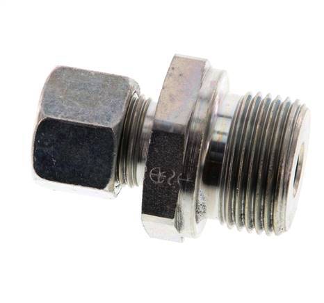 G 3/4'' Buitendraad x 12L Verzinkt Stalen Rechte Snijring Koppeling 315 Bar DIN 2353