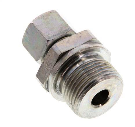 G 3/4'' Buitendraad x 12L Verzinkt Stalen Rechte Snijring Koppeling 315 Bar DIN 2353