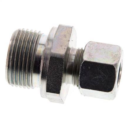 G 3/4'' Buitendraad x 12L Verzinkt Stalen Rechte Snijring Koppeling 315 Bar DIN 2353