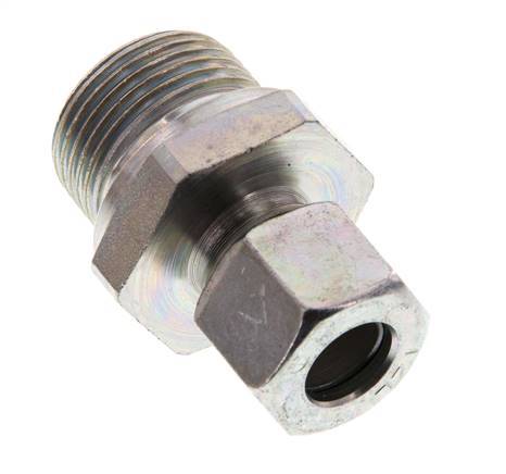 G 3/4'' Buitendraad x 12L Verzinkt Stalen Rechte Snijring Koppeling 315 Bar DIN 2353