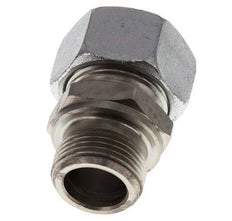 G 3/4'' Buitendraad x 22L Verzinkt Stalen Rechte Snijring Koppeling 160 Bar DIN 2353