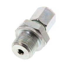 G 3/8'' Male x 6L Zinc plated Steel Straight Cutting Ring 315 Bar DIN 2353 [2 Pieces]