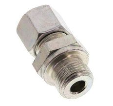 G 3/8'' Male x 10L Zinc plated Steel Straight Cutting Ring 315 Bar DIN 2353 [2 Pieces]