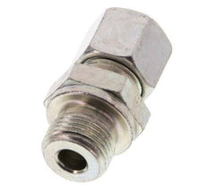 G 3/8'' Male x 10L Zinc plated Steel Straight Cutting Ring 315 Bar DIN 2353 [2 Pieces]