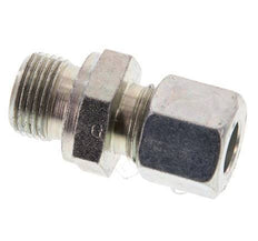 G 3/8'' Male x 10L Zinc plated Steel Straight Cutting Ring 315 Bar DIN 2353 [2 Pieces]