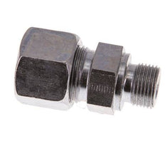 G 3/8'' Buitendraad x 14S Verzinkt Stalen Rechte Snijring Koppeling 630 Bar DIN 2353