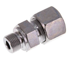 G 3/8'' Buitendraad x 14S Verzinkt Stalen Rechte Snijring Koppeling 630 Bar DIN 2353