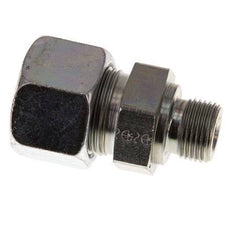 G 3/8'' Buitendraad x 16S Verzinkt Stalen Rechte Snijring Koppeling 400 Bar DIN 2353