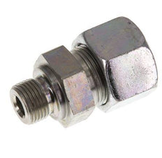 G 3/8'' Buitendraad x 16S Verzinkt Stalen Rechte Snijring Koppeling 400 Bar DIN 2353