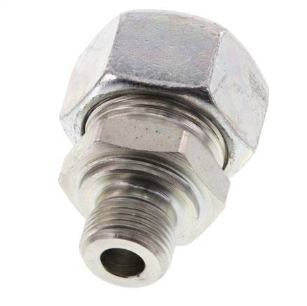 G 3/8'' Buitendraad x 18L Verzinkt Stalen Rechte Snijring Koppeling 315 Bar DIN 2353