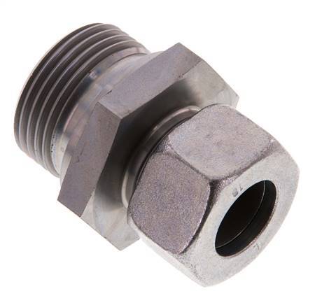 G 1'' Buitendraad x 18L Verzinkt Stalen Rechte Snijring Koppeling 315 Bar DIN 2353