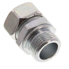 G 1'' Buitendraad x 28L Verzinkt Stalen Rechte Snijring Koppeling 160 Bar DIN 2353