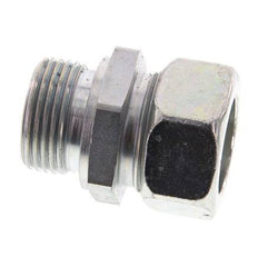 G 1'' Buitendraad x 28L Verzinkt Stalen Rechte Snijring Koppeling 160 Bar DIN 2353