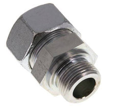 G 1'' Buitendraad x 30S Verzinkt Stalen Rechte Snijring Koppeling 400 Bar DIN 2353