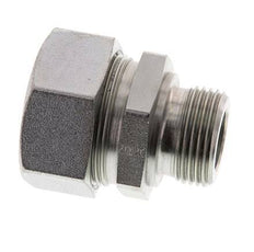 G 1'' Male x 35L Zinc plated Steel Straight Cutting Ring 160 Bar DIN 2353