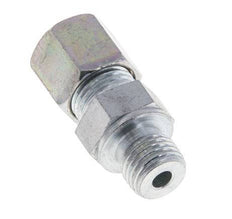 M14x1.5 Male x 8S Zinc plated Steel Straight Cutting Ring 630 Bar DIN 2353 [2 Pieces]