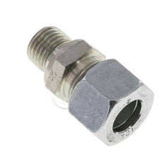 M14x1.5 Male x 12L Zinc plated Steel Straight Cutting Ring 315 Bar DIN 2353