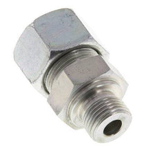 M18x1.5 Male x 16S Zinc plated Steel Straight Cutting Ring 400 Bar DIN 2353