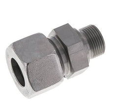 M22x1.5 Buitendraad x 20S Verzinkt Stalen Rechte Snijring Koppeling 400 Bar DIN 2353