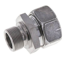 M26x1.5 Male x 28L Zinc plated Steel Straight Cutting Ring 160 Bar DIN 2353