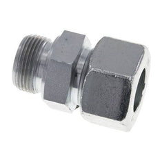 M33x2 Buitendraad x 25S Verzinkt Stalen Rechte Snijring Koppeling 400 Bar DIN 2353