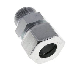 M33x2 Buitendraad x 25S Verzinkt Stalen Rechte Snijring Koppeling 400 Bar DIN 2353