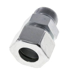 M33x2 Buitendraad x 25S Verzinkt Stalen Rechte Snijring Koppeling 400 Bar DIN 2353