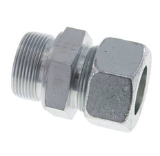 M42x2 Buitendraad x 30S Verzinkt Stalen Rechte Snijring Koppeling 400 Bar DIN 2353