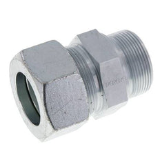 M48x2 Buitendraad x 38S Verzinkt Stalen Rechte Snijring Koppeling 315 Bar DIN 2353