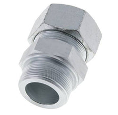 M48x2 Buitendraad x 38S Verzinkt Stalen Rechte Snijring Koppeling 315 Bar DIN 2353