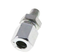 M6 Male x 6LL Zinc plated Steel Straight Cutting Ring 100 Bar DIN 2353