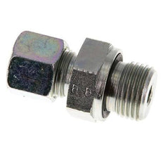 G 1/2'' Buitendraad x 10S Verzinkt Stalen Rechte Snijring Koppeling met FKM Afdichting 630 Bar DIN 2353