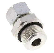 G 3/4'' Buitendraad x 15L Verzinkt Stalen Rechte Snijring Koppeling met FKM Afdichting 315 Bar DIN 2353