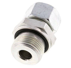 G 3/4'' Buitendraad x 15L Verzinkt Stalen Rechte Snijring Koppeling met FKM Afdichting 315 Bar DIN 2353