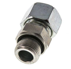 G 3/4'' Buitendraad x 20S Verzinkt Stalen Rechte Snijring Koppeling met FKM Afdichting 400 Bar DIN 2353