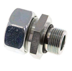 G 3/4'' Buitendraad x 28L Verzinkt Stalen Rechte Snijring Koppeling met FKM Afdichting 160 Bar DIN 2353