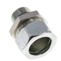 G 3/4'' Buitendraad x 28L Verzinkt Stalen Rechte Snijring Koppeling met FKM Afdichting 160 Bar DIN 2353