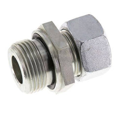 G 1'' Buitendraad x 22L Verzinkt Stalen Rechte Snijring Koppeling met FKM Afdichting 160 Bar DIN 2353