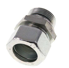 G 1'' Buitendraad x 28L Verzinkt Stalen Rechte Snijring Koppeling met FKM Afdichting 160 Bar DIN 2353