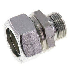 G 1'' Buitendraad x 35L Verzinkt Stalen Rechte Snijring Koppeling met FKM Afdichting 160 Bar DIN 2353