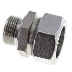 G 1'' Buitendraad x 35L Verzinkt Stalen Rechte Snijring Koppeling met FKM Afdichting 160 Bar DIN 2353