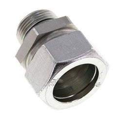 G 1'' Buitendraad x 35L Verzinkt Stalen Rechte Snijring Koppeling met FKM Afdichting 160 Bar DIN 2353