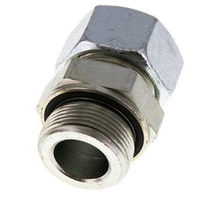 G 1 1/4'' Buitendraad x 30S Verzinkt Stalen Rechte Snijring Koppeling met FKM Afdichting 400 Bar DIN 2353