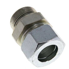 G 1 1/4'' Buitendraad x 30S Verzinkt Stalen Rechte Snijring Koppeling met FKM Afdichting 400 Bar DIN 2353