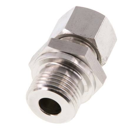 G 1/2'' Buitendraad x 12L RVS Rechte Snijring Koppeling 315 Bar DIN 2353