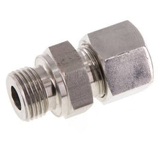 G 1/2'' Buitendraad x 14S RVS Rechte Snijring Koppeling 630 Bar DIN 2353