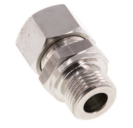 G 1/2'' Buitendraad x 15L RVS Rechte Snijring Koppeling 315 Bar DIN 2353